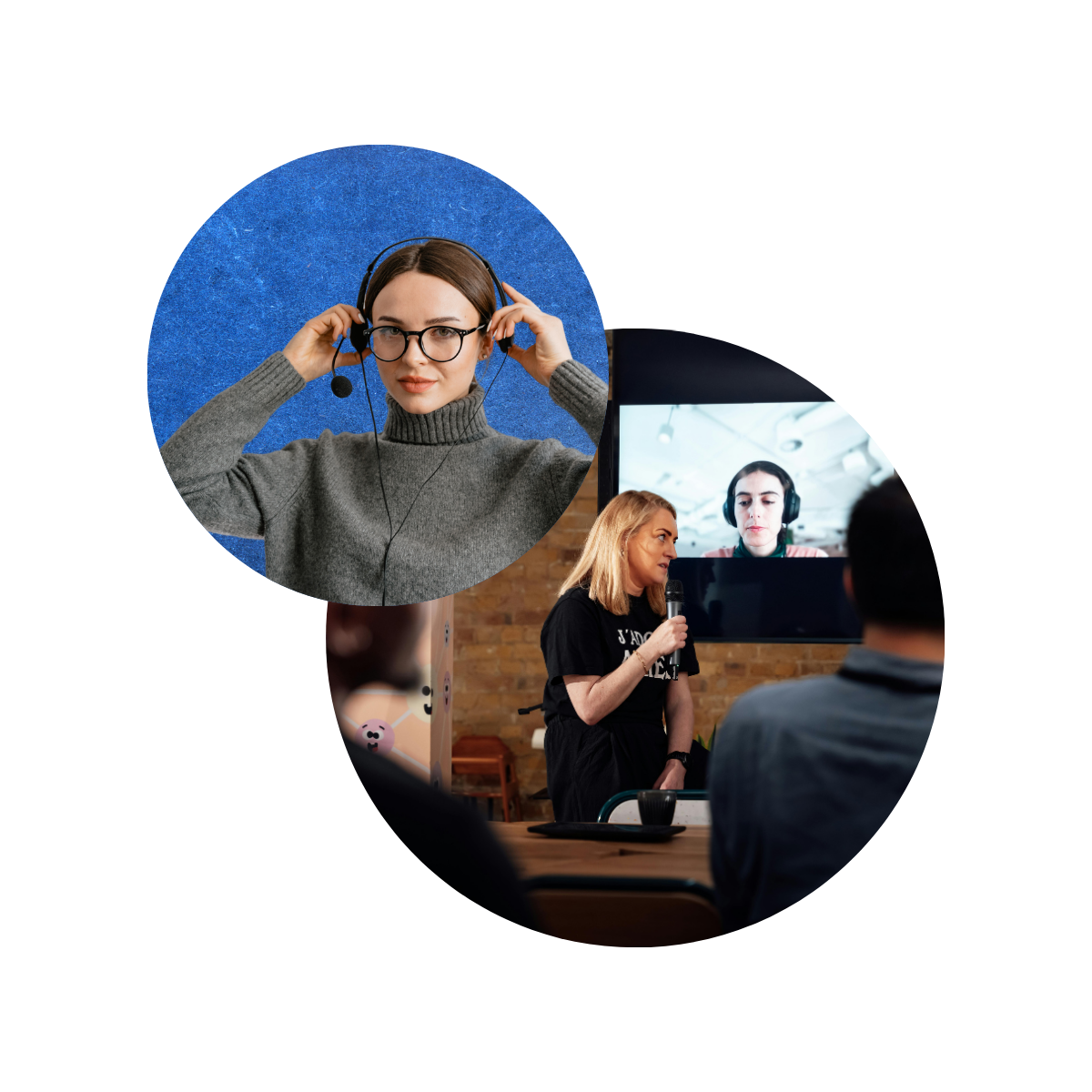 images of managed video support service in action